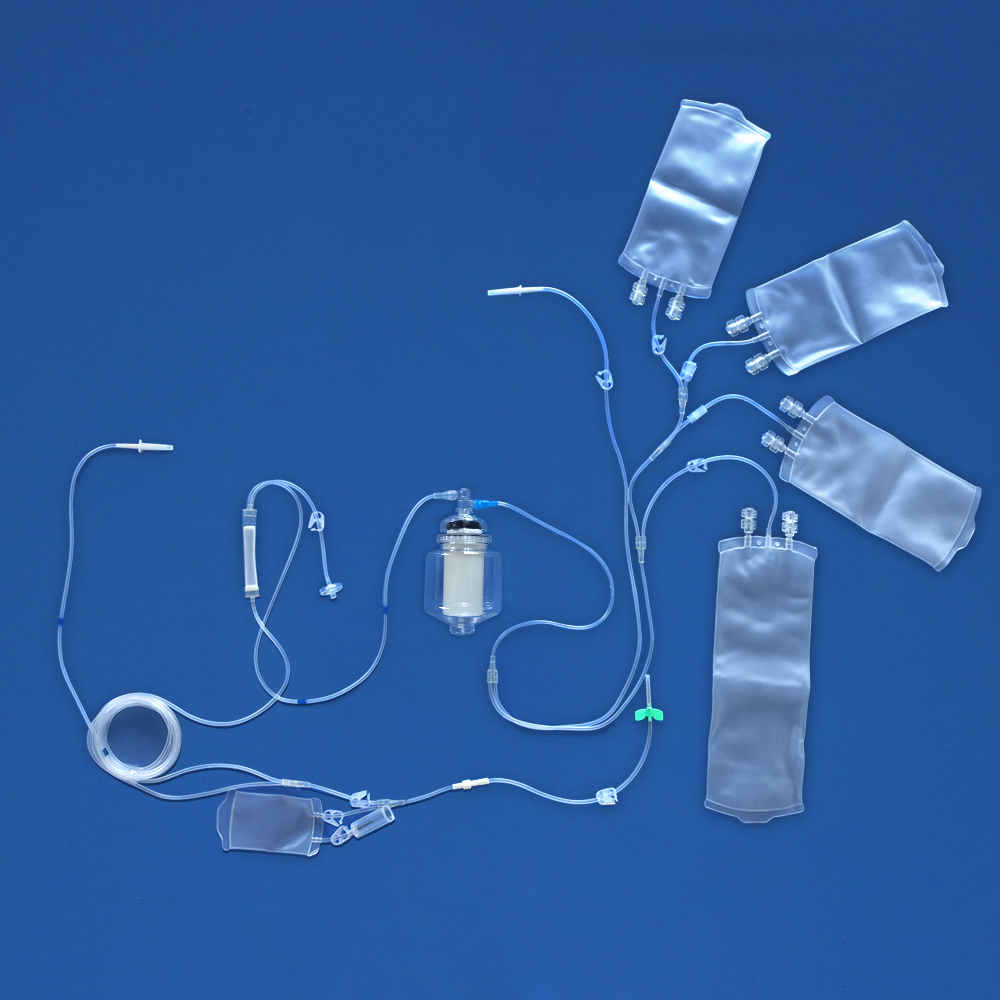 Sterile Disposable Plasma Apheresis Set