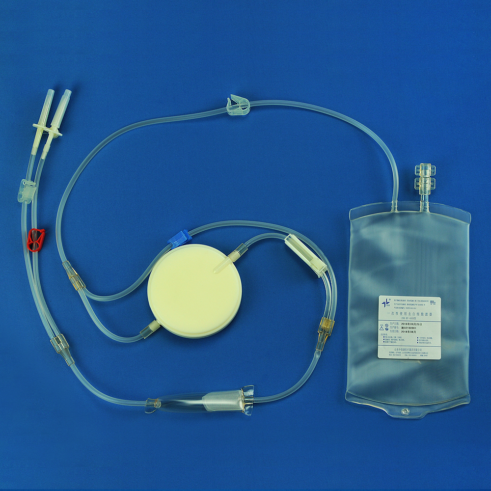 Excellent quality Carbon Filter Face Mask - Leukocyte Reduction Filter Set For Blood Bank – Zhongbaokang Medical detail pictures